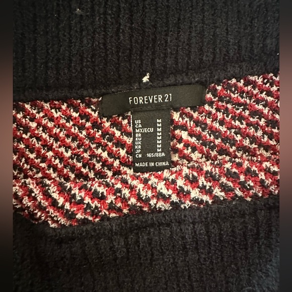 Forever 21 size medium off the shoulder sweater - Picture 4 of 4